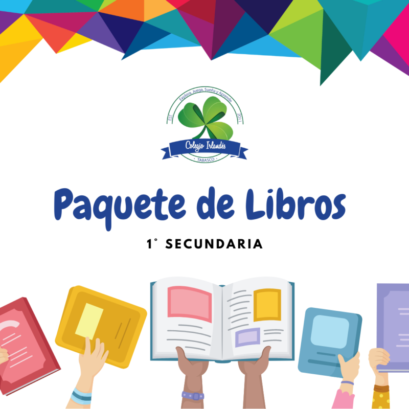 PAQUETE DE LIBROS SECUNDARIA 1°