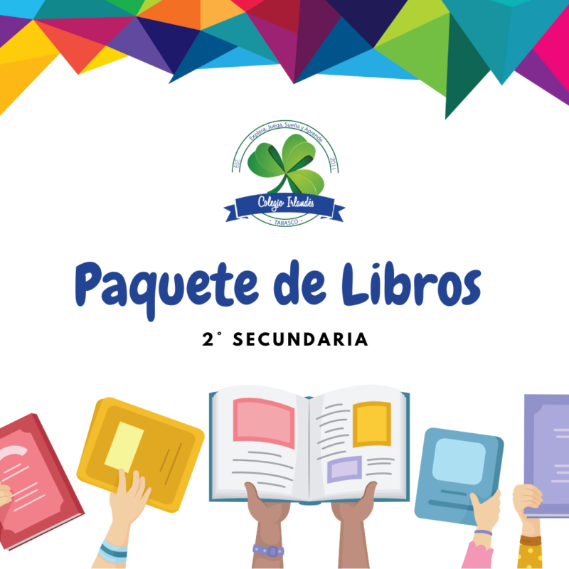 PAQUETE DE LIBROS SECUNDARIA 2°